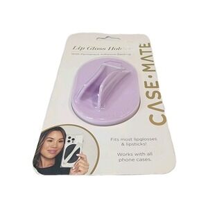 Case Mate Lip Gloss Holder w/Perm Adhesive Backing Lavender